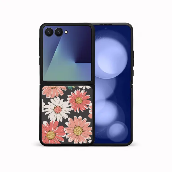 MY ART Ochranný kryt pre Samsung Galaxy Z Flip7 5G DAISY (161)