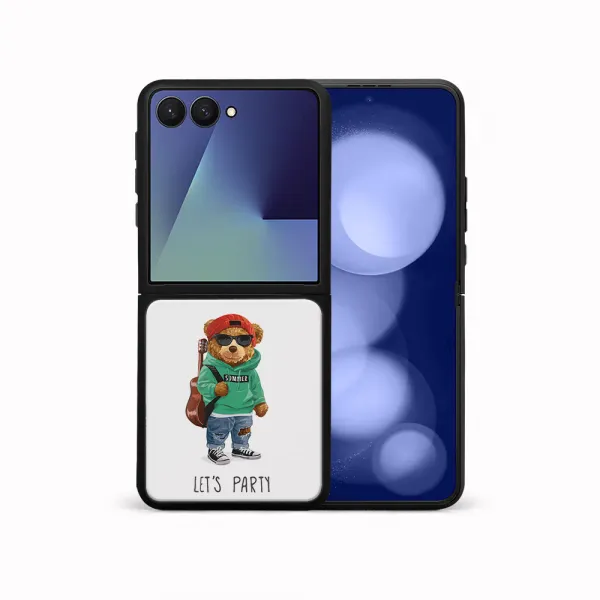 MY ART Ochranný kryt pre Samsung Galaxy Z Flip7 5G BEAR (177)