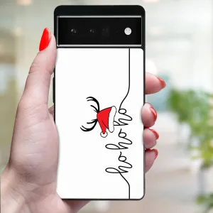 MY ART Kryt s vianočným dizajnom Google Pixel 6a HOHOHO (073)