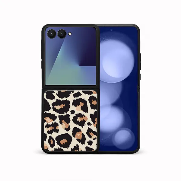MY ART Ochranný kryt pre Samsung Galaxy Z Flip7 5G LEOPARD PRINT (238)