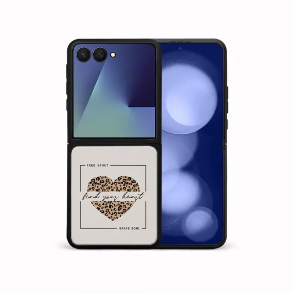MY ART Ochranný kryt pre Samsung Galaxy Z Flip7 5G WILD HEART (241)