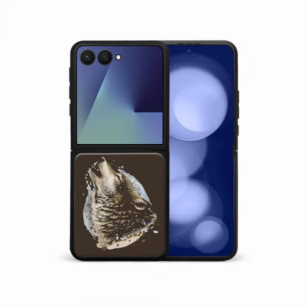 MY ART Ochranný kryt pre Samsung Galaxy Z Flip7 5G HOWL (244)