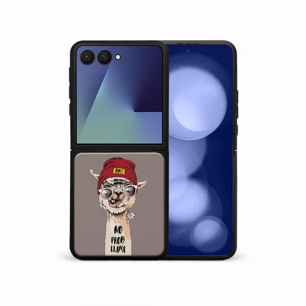 MY ART Ochranný kryt pre Samsung Galaxy Z Flip7 5G PROBLLAMA (187)
