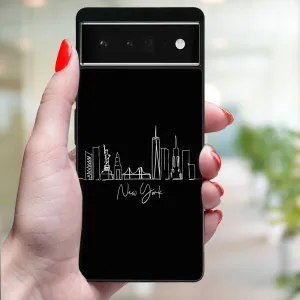 MY ART Ochranný kryt pre Google Pixel 6a NEW YORK (207)