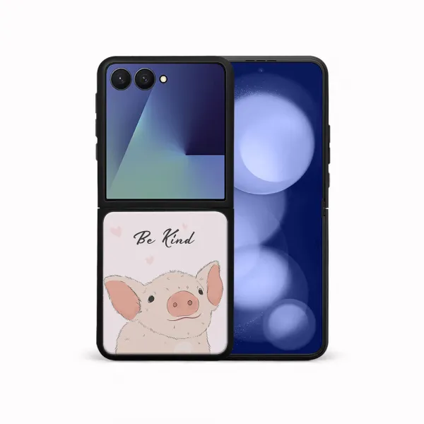 MY ART Ochranný kryt pre Samsung Galaxy Z Flip7 5G BE KIND (190)