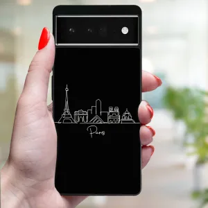 MY ART Ochranný kryt pre Google Pixel 6a PARIS (209)