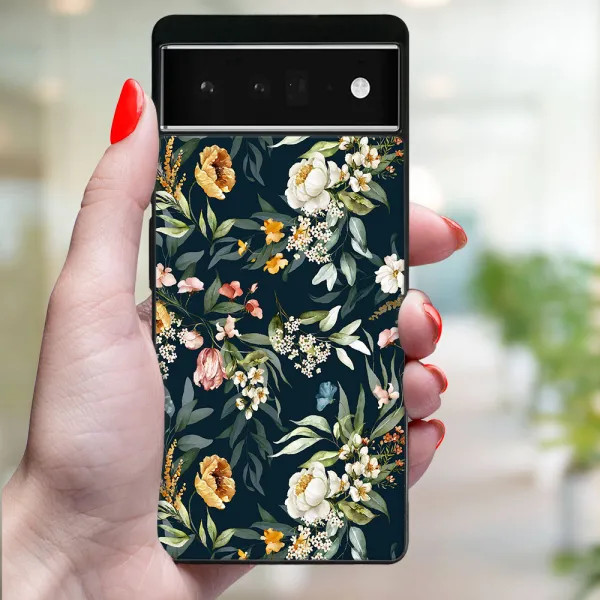 MY ART Ochranný kryt pre Google Pixel 6a FLORAL (158)