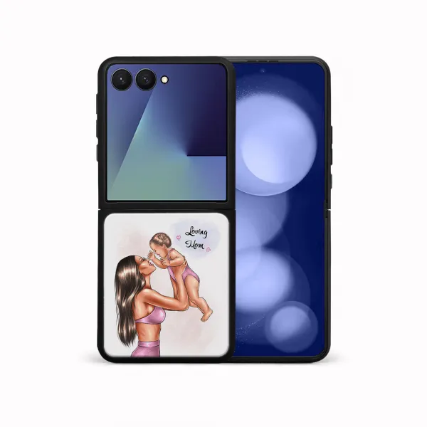 MY ART Ochranný kryt pre Samsung Galaxy Z Flip7 5G LOVING MOM (115)