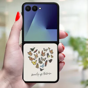 MY ART Ochranný kryt pre Samsung Galaxy Z Flip7 5G BUTTERFLIES (240)
