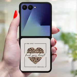 MY ART Ochranný kryt pre Samsung Galaxy Z Flip7 5G WILD HEART (241)