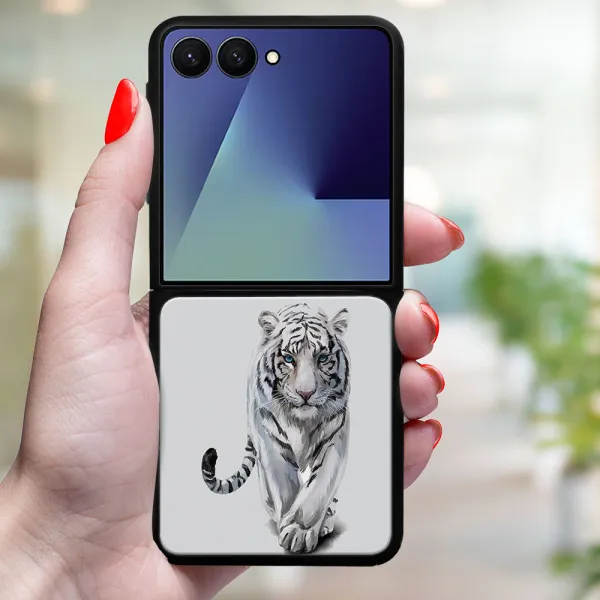MY ART Ochranný kryt pre Samsung Galaxy Z Flip7 5G TIGER (243)
