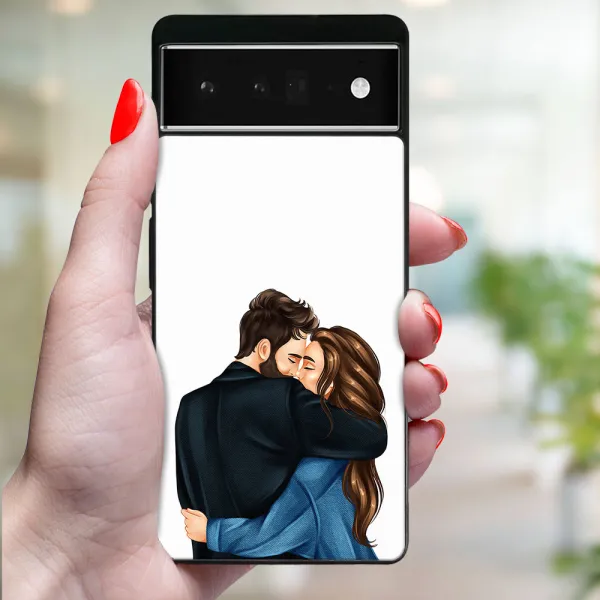 MY ART Ochranný kryt pre Google Pixel 6a COUPLE (117)