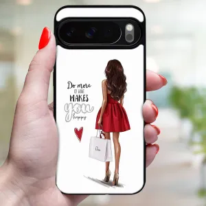 MY ART Ochranný kryt pre Google Pixel 10 / Pixel 10 Pro RED DRESS (137)