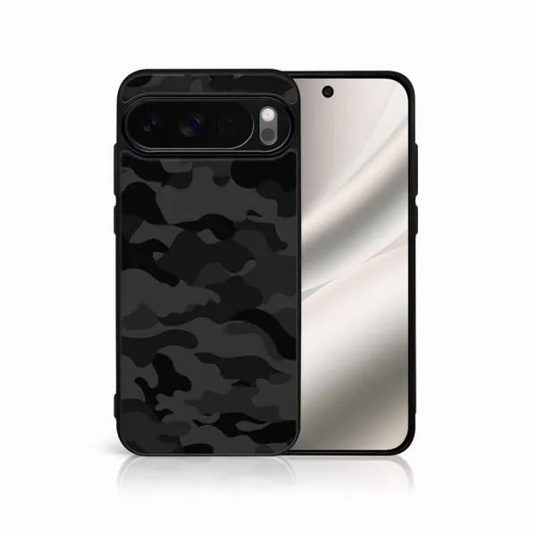 MY ART Ochranný kryt pre Google Pixel 10 / Pixel 10 Pro BLACK CAMO (234)