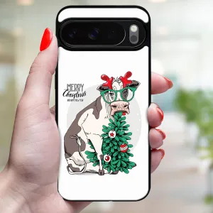 MY ART Kryt s vianočným dizajnom Google Pixel 10 / Pixel 10 Pro MERRY CHRISTMAS (074)