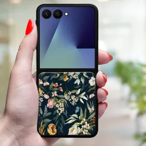MY ART Ochranný kryt pre Samsung Galaxy Z Flip7 5G FLORAL (158)