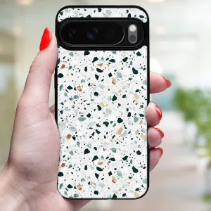 MY ART Ochranný kryt pre Google Pixel 10 / Pixel 10 Pro GREY TERRAZZO (163)
