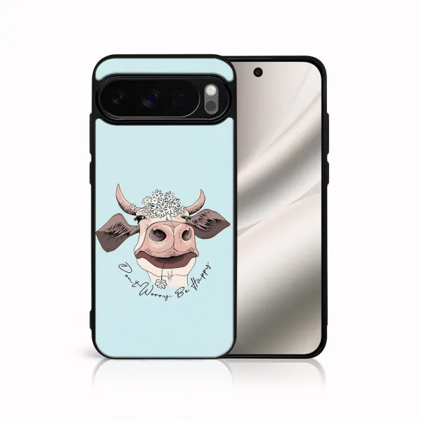 MY ART Ochranný kryt pre Google Pixel 10 / Pixel 10 Pro HAPPY COW (181)