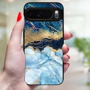 MY ART Ochranný kryt pre Google Pixel 10 / Pixel 10 Pro BLUE MARBLE (141)