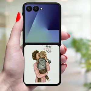 MY ART Ochranný kryt pre Samsung Galaxy Z Flip7 5G MOM LIFE (118)