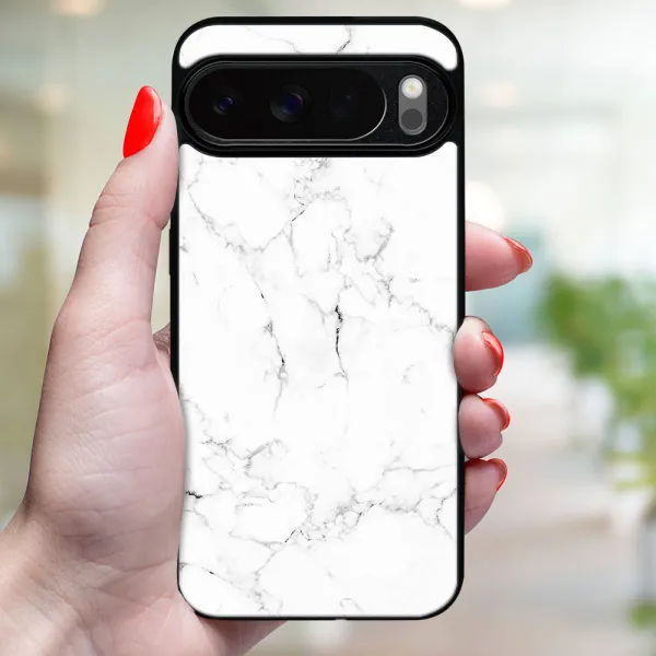 MY ART Ochranný kryt pre Google Pixel 10 / Pixel 10 Pro WHITE MARBLE (144)