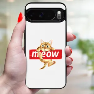 MY ART Ochranný kryt pre Google Pixel 10 / Pixel 10 Pro MEOW (183)