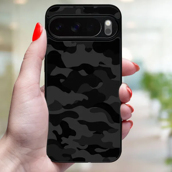 MY ART Ochranný kryt pre Google Pixel 10 / Pixel 10 Pro BLACK CAMO (234)