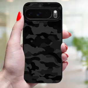 MY ART Ochranný kryt pre Google Pixel 10 / Pixel 10 Pro BLACK CAMO (234)