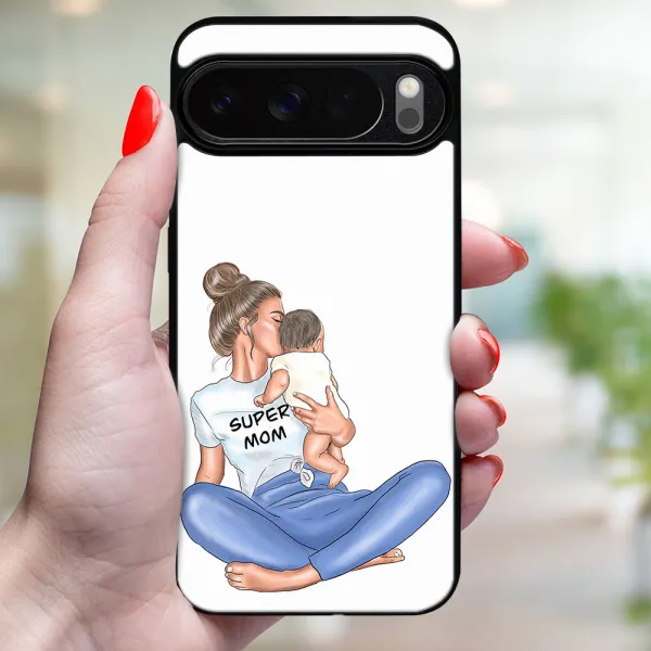 MY ART Ochranný kryt pre Google Pixel 10 / Pixel 10 Pro SUPERMOM (112)