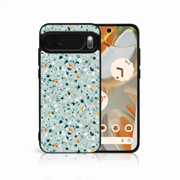 MY ART Ochranný kryt pre Google Pixel 10 Pro XL BLUE TERRAZZO (164)