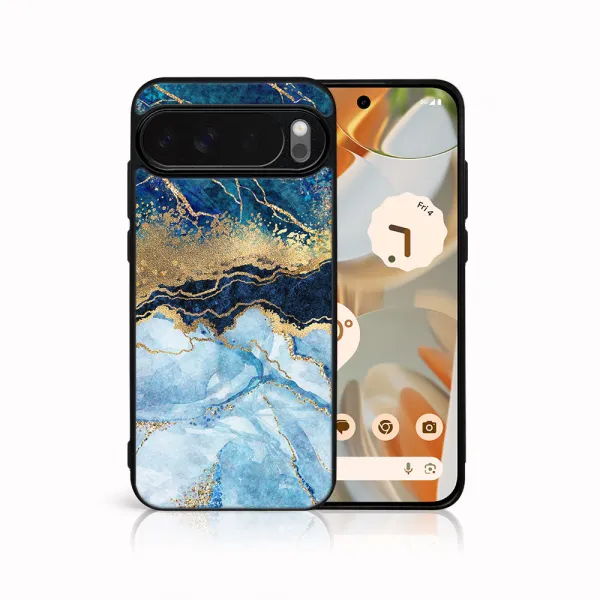 MY ART Ochranný kryt pre Google Pixel 10 Pro XL BLUE MARBLE (141)