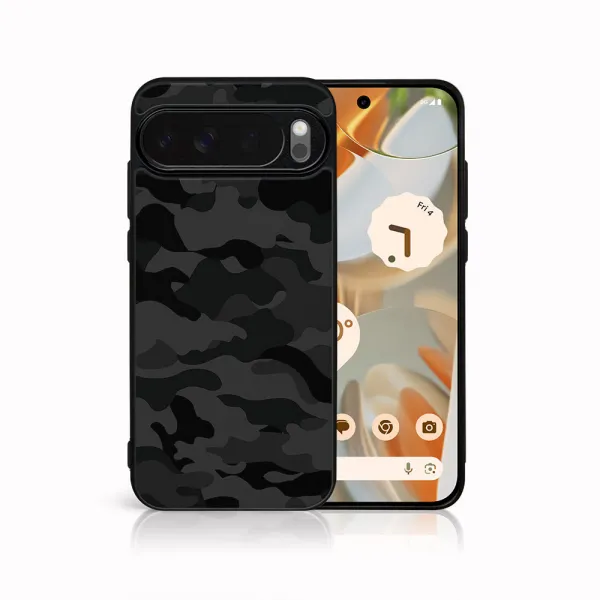 MY ART Ochranný kryt pre Google Pixel 10 Pro XL BLACK CAMO (234)