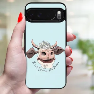 MY ART Ochranný kryt pre Google Pixel 10 Pro XL HAPPY COW (181)