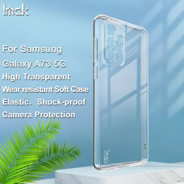 IMAK UX-5 Ochranný kryt Samsung Galaxy A73 5G priehľadný
