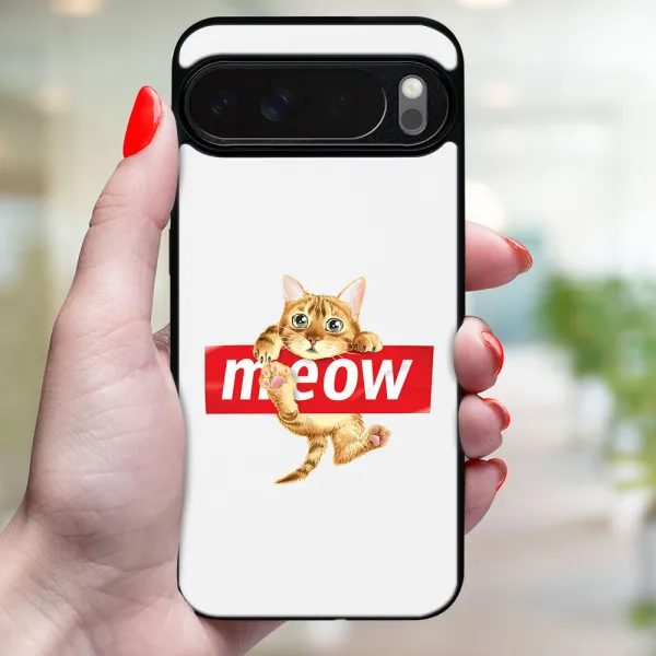MY ART Ochranný kryt pre Google Pixel 10 Pro XL MEOW (183)