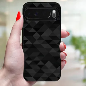 MY ART Ochranný kryt pre Google Pixel 10 Pro XL BLACK TRIANGLES (232)