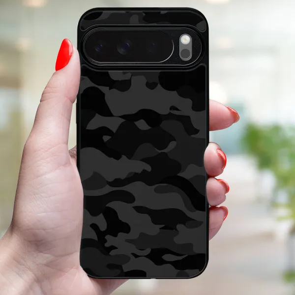 MY ART Ochranný kryt pre Google Pixel 10 Pro XL BLACK CAMO (234)