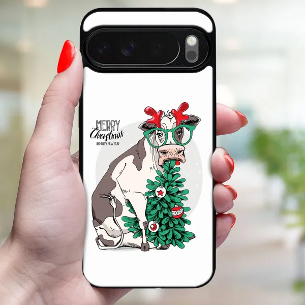 MY ART Kryt s vianočným dizajnom Google Pixel 10 Pro XL MERRY CHRISTMAS (074)