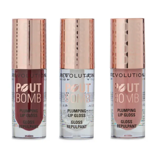 Makeup Revolution Xmas 2025 Pout Bomb vianočná darčeková sada na pery