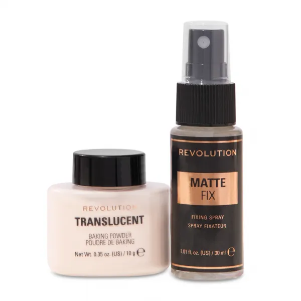 Makeup Revolution Xmas 2025 Mini Matte Heroes vianočná darčeková sada na tvár