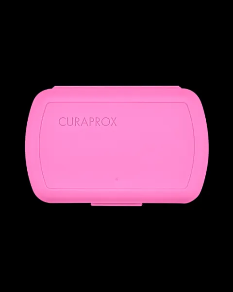 CURAPROX Kids travel set (ružový (1x zubná kefka, 2x medzizubná kefka CPS, 1x zubná pasta melón 6+ 10 ml, 1x nálepka) 1x1 set)
