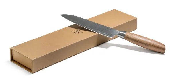 Nôž G21 Gourmet Damascus 17 cm, Santoku, rukoväť zebrawood