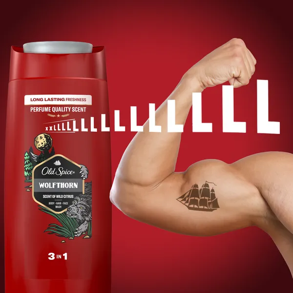 Old Spice Wolfthorn sprchový gél 675 ml