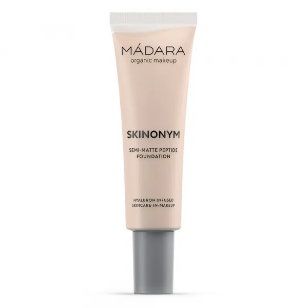 MÁDARA Skinonym Semi-Matte Peptide dlhotrvajúci make-up s peptidmi odtieň #25 Linen 30 ml