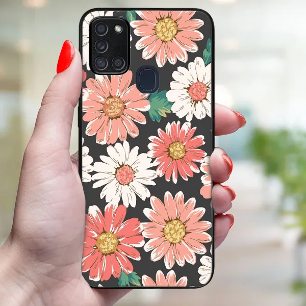MY ART Ochranný obal pre Samsung Galaxy A21s DAISY (161)