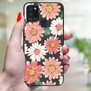 MY ART Ochranný obal pre Samsung Galaxy A21s DAISY (161)