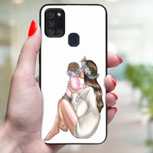 MY ART Ochranný obal pre Samsung Galaxy A21s BABY GIRL (111)