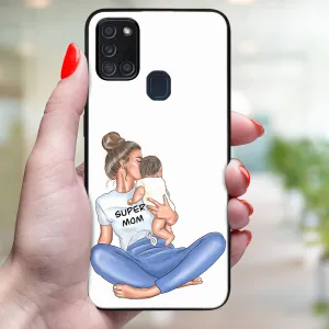 MY ART Ochranný obal pre Samsung Galaxy A21s SUPERMOM (112)