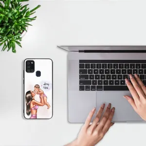 MY ART Ochranný obal pre Samsung Galaxy A21s LOVING MOM (115)