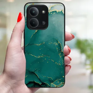 MY ART Ochranný kryt pre Xiaomi Redmi 15C / Redmi 15C 5G GREEN MARBLE (145)